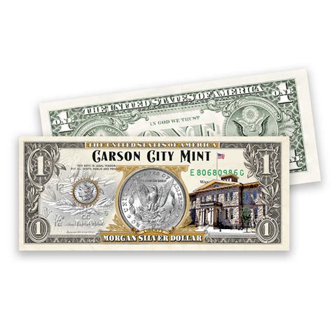 Carson City Mint Morgan $1 Bill - National Collector's Mint