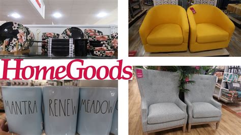 HOMEGOODS * FURNITURE & MORE - YouTube