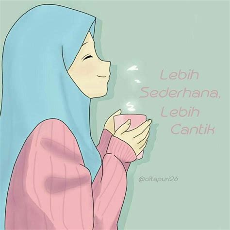 Kartun Muslimah Cantik Gambar Perempuan Hijab : Gambar Kartun Wanita ...