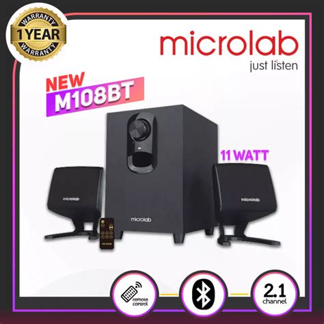 Microlab M Bt Bluetooth Speaker Ch Watt Lazada Co Th