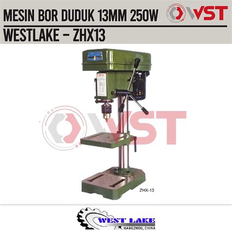 Jual Mesin Bor Duduk 13mm Westlake ZHX13 Bench Drill ZHX 13 250W