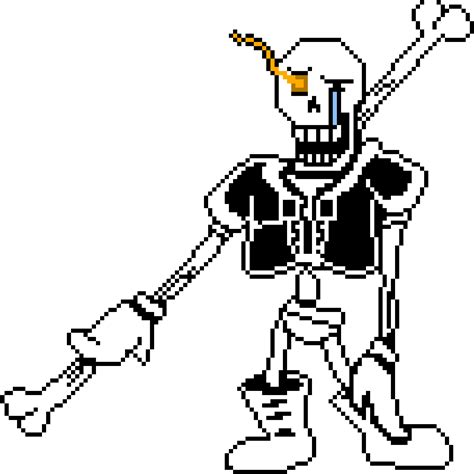 Download Disbelief Papyrus Phase 1 Sprite Colored Sprite - Disbelief ...