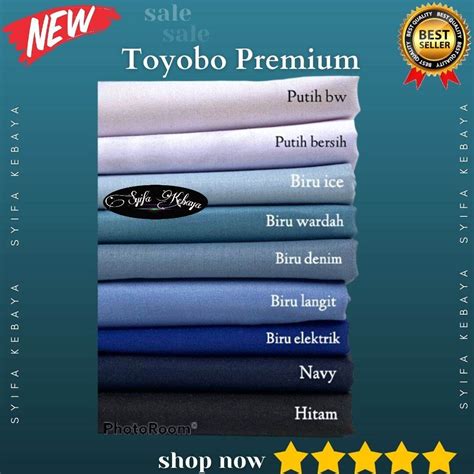 Bahan Toyobo Premium Kain Toyobo Premium Kain Katun Toyobo Premium