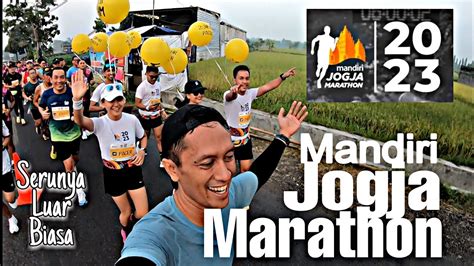 Ramainya Mandiri Jogja Marathon 2023 PB Half Marathon Under 2 30