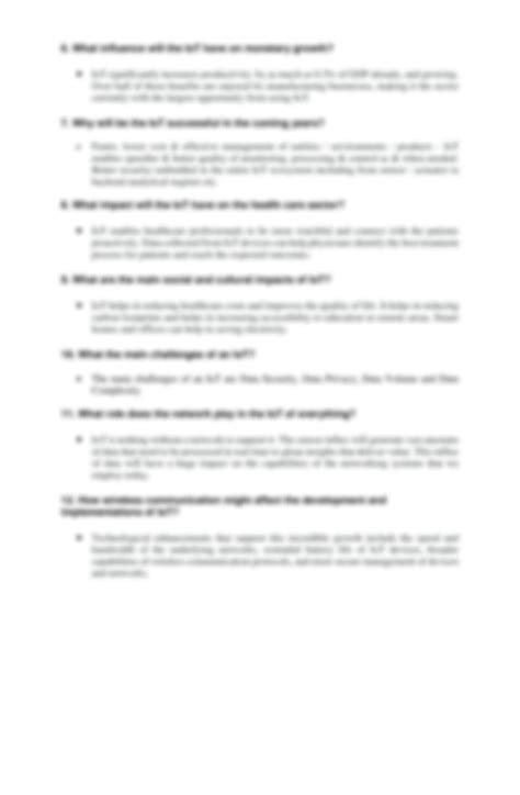 SOLUTION: Emerging Technology Chapter 4 Review Questions Answers
