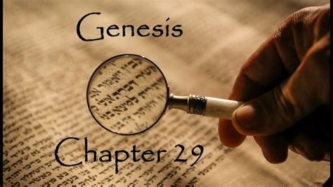 Genesis Chapter 29 Kjv Youtube