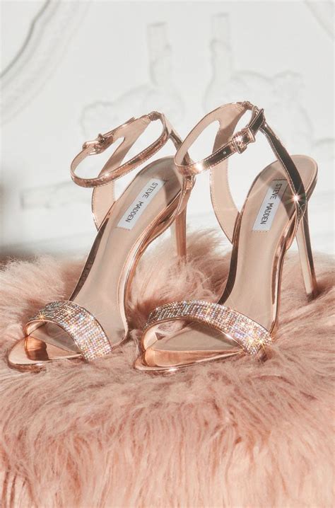 Rose Gold Sparkle Heels Gold Shoes Heels Rose Gold Shoes Heels Quinceanera Shoes