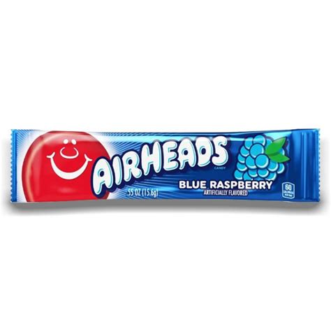 Airheads Blue Raspberry Bar American Sweets American Candy