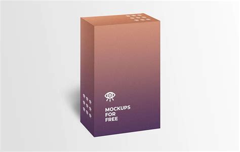 Craft Paper Box Mockup - Mockups For Free