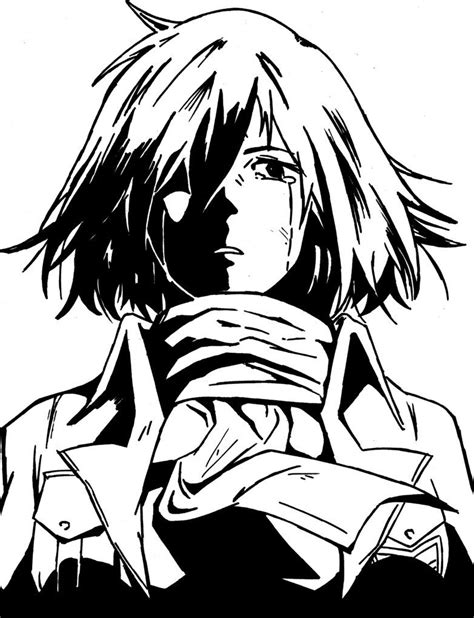 Mikasa Pfp Black And White