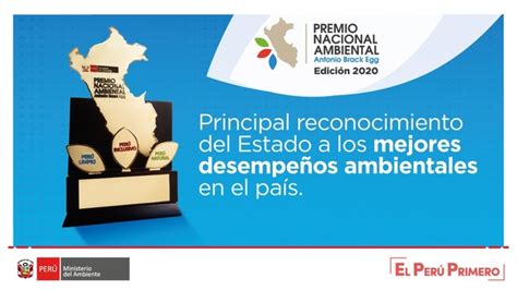 Minam Presenta A Ganadores Del Premio Nacional Ambiental “antonio Brack