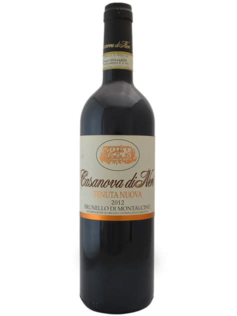 Brunello Di Montalcino 2012 Tenuta Nuova Casanova Di Neri Wine In