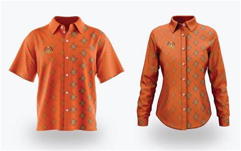 Baju Korporat Customade Print Kaler Shah Alam Bangi Kedah