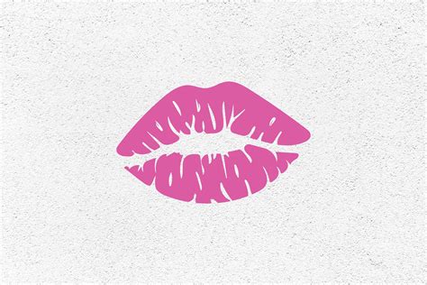 Lips Svg. Pink Lips Svg. Lovely Pink Lips Kissing Svg. Digital SVG PNG DXF Files for Vinyl ...