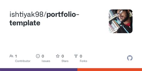 GitHub - ishtiyak98/portfolio-template