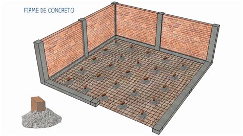 Curso Albañil 27 Firme de concreto YouTube