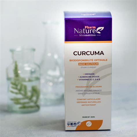 Curcuma complément alimentaire articulation Pharm Nature Micronutrition