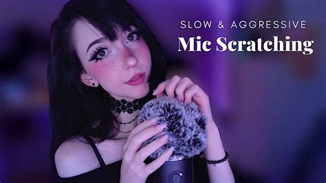 ASMR 𝐒𝐭𝐢𝐦𝐮𝐥𝐚𝐭𝐢𝐧𝐠 𝐘𝐨𝐮𝐫 𝐇𝐞𝐚𝐝 fluffy mic scratching slow aggressive