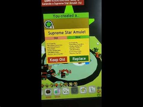 Supreme Star Amulet Rolling Bee Swarm Simulator Youtube