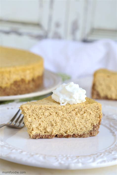 Keto Pumpkin Cheesecake 4 Net Carbs Mom Foodie