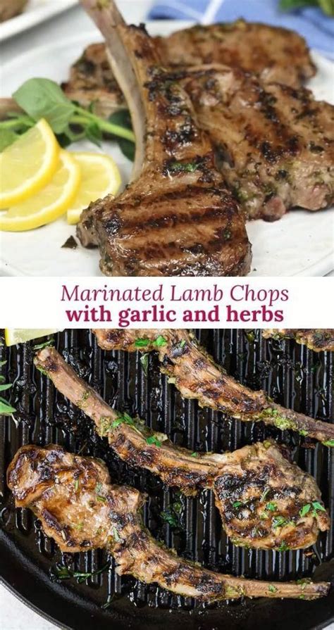 Marinated Lamb Chops With Garlic Herbs Artofit