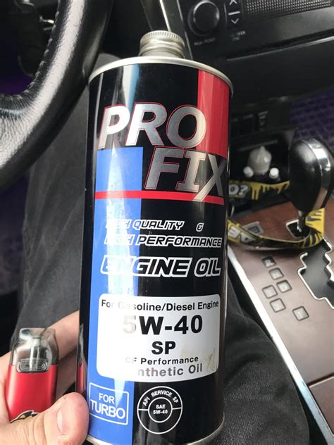 Моторное масло Profix 5w40 - «Уверенный гидрокряк с хорошими моющими ...
