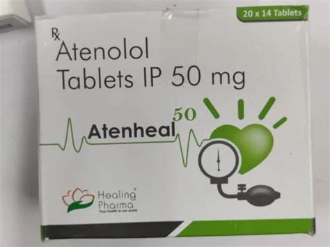 Atenolol Tablet Mg For Personal Packaging Size Tabs Per Strip