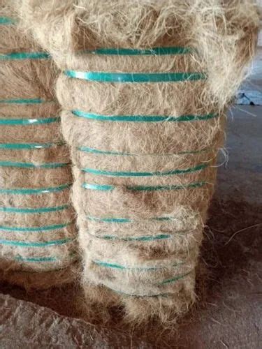 Brown Coconut Coir Fiber Packaging Type Bundle Grade Recycled At Rs