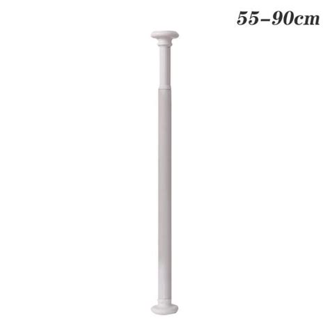 TRINGLE EMBOUT TRINGLE White 55 90cm Tringle à rideau réglable en