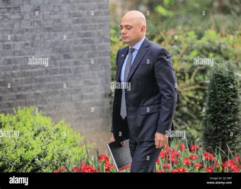 London Uk Rd Mar Sajid Javid Mp Secretary Of State For