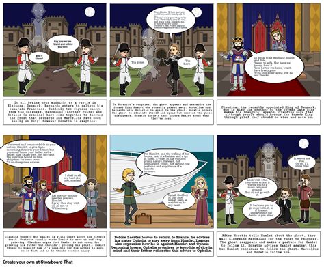 Hamlet Comic Book Storyboard By D073a837