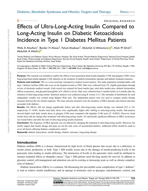 (PDF) Effects of Ultra-Long-Acting Insulin Compared to Long-Acting ...