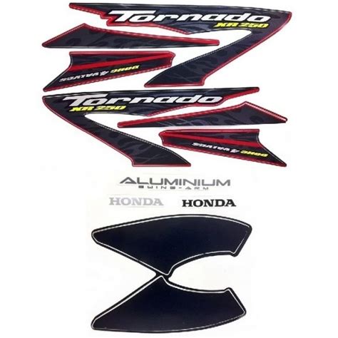 Kit Adesivos Faixa Xr 250 Tornado 2008 Jogo Adesivo Shopee Brasil