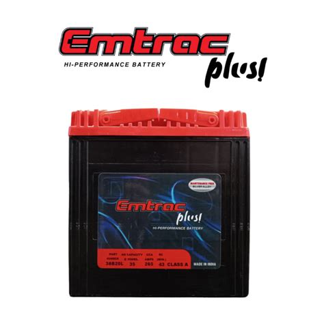 Emtrac Plus Chrome Mf Battery B L All Batteries