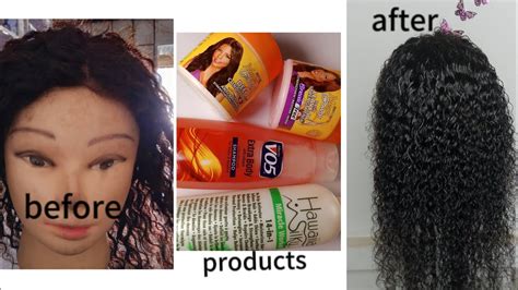 HOW TO REVAMP Your Curly Wigs Using Affordable Products For Long