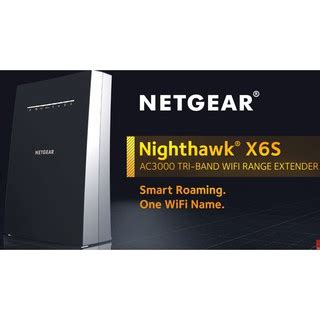 Netgear Nighthawk EX8000 X6S Tri Band WiFi Mesh Extender AC3000