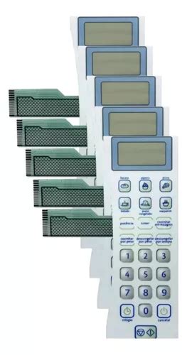 Kit Membranas Teclado Forno Microondas Consul Cms Cms