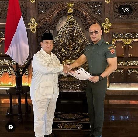 Terima Pangkat Letkol Tituler Tni Ad Deddy Corbuzier Kebanggaan Luar