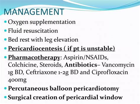 Pericardial Effusion Ppt