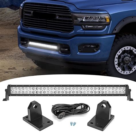 Buy Weisen Straight Led Light Bar Hidden Bumper Tow Hook Ing