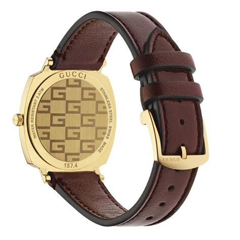 Gucci Grip Watch 38mm Unisex Analogue Quartz Watches Flannels