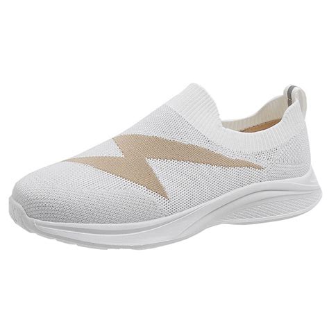 Ramiter Womens Tennis Shoes Women's Casual Slip on Walking Loafer ...