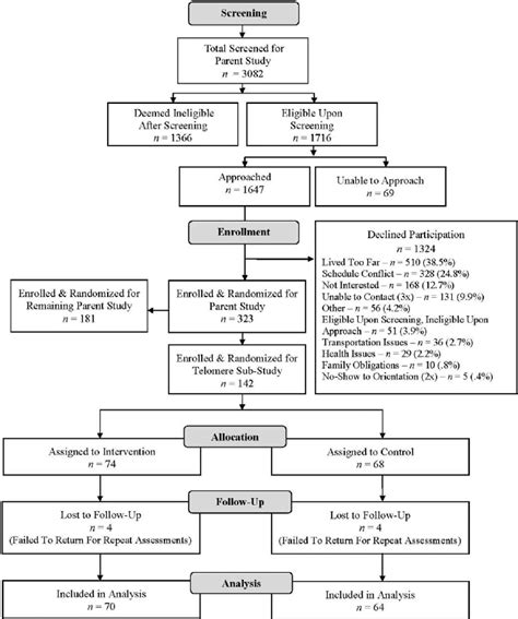 Consort Consolidated Standards Of Reporting Trials Flow Diagram Of