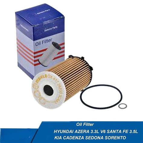 Brand New Genuine Oil Filter 26320 3CAA0 For HYUNDAI AZERA 3 3L V6