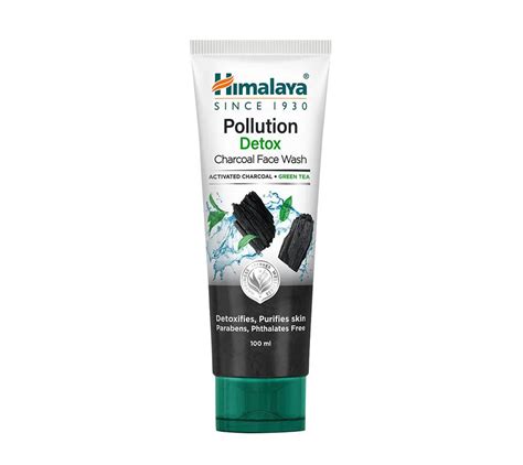 Himalaya Pollution Detox Charcoal Face Wash (100ml)