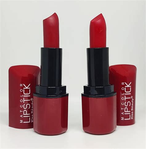Buy Kiss Beauty Hot And Soft Matte Lipstick Intense Color Long Lasting Smudge Proof Water Proof