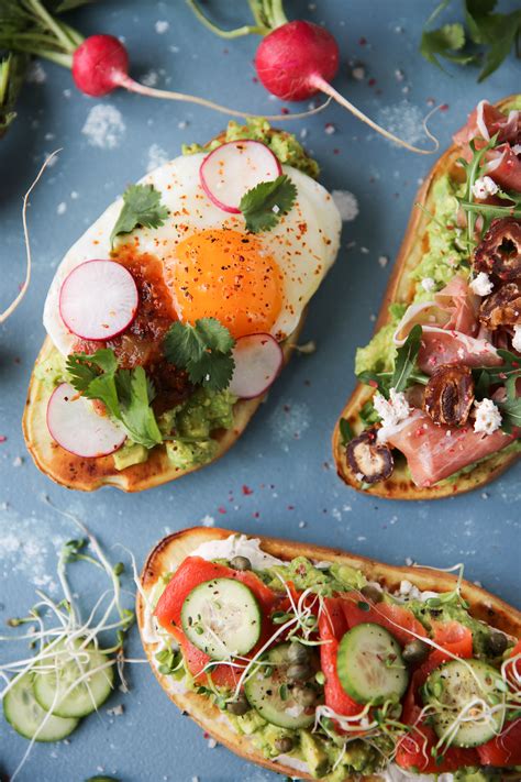 Avocado Toast Three Ways - PaleOMG