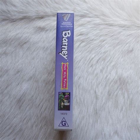 Vintage BARNEY Rock with Barney VHS Vtg | Grelly USA