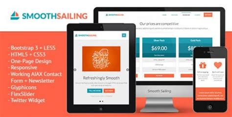 25 Fresh Responsive Landing Page Templates - iDevie