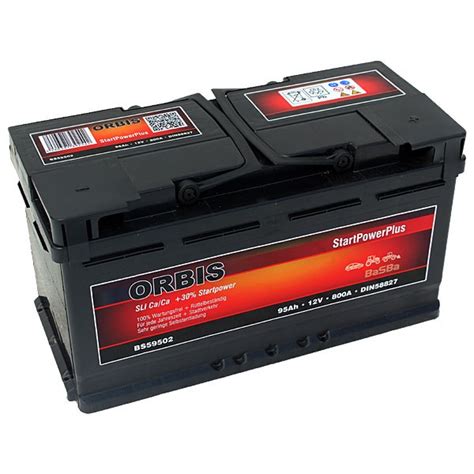 Orbis Bs Autobatterie V Ah A Startpowerplus